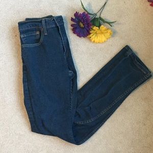 Levi’s blue jeans!